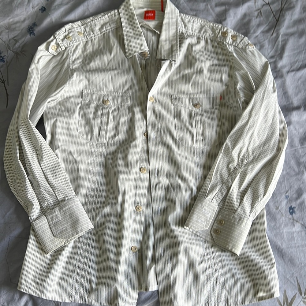 Hugo boss button down shirt